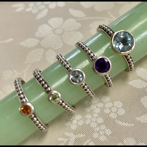 Stackable Ring Set, Size 7 - Picture 3 of 4